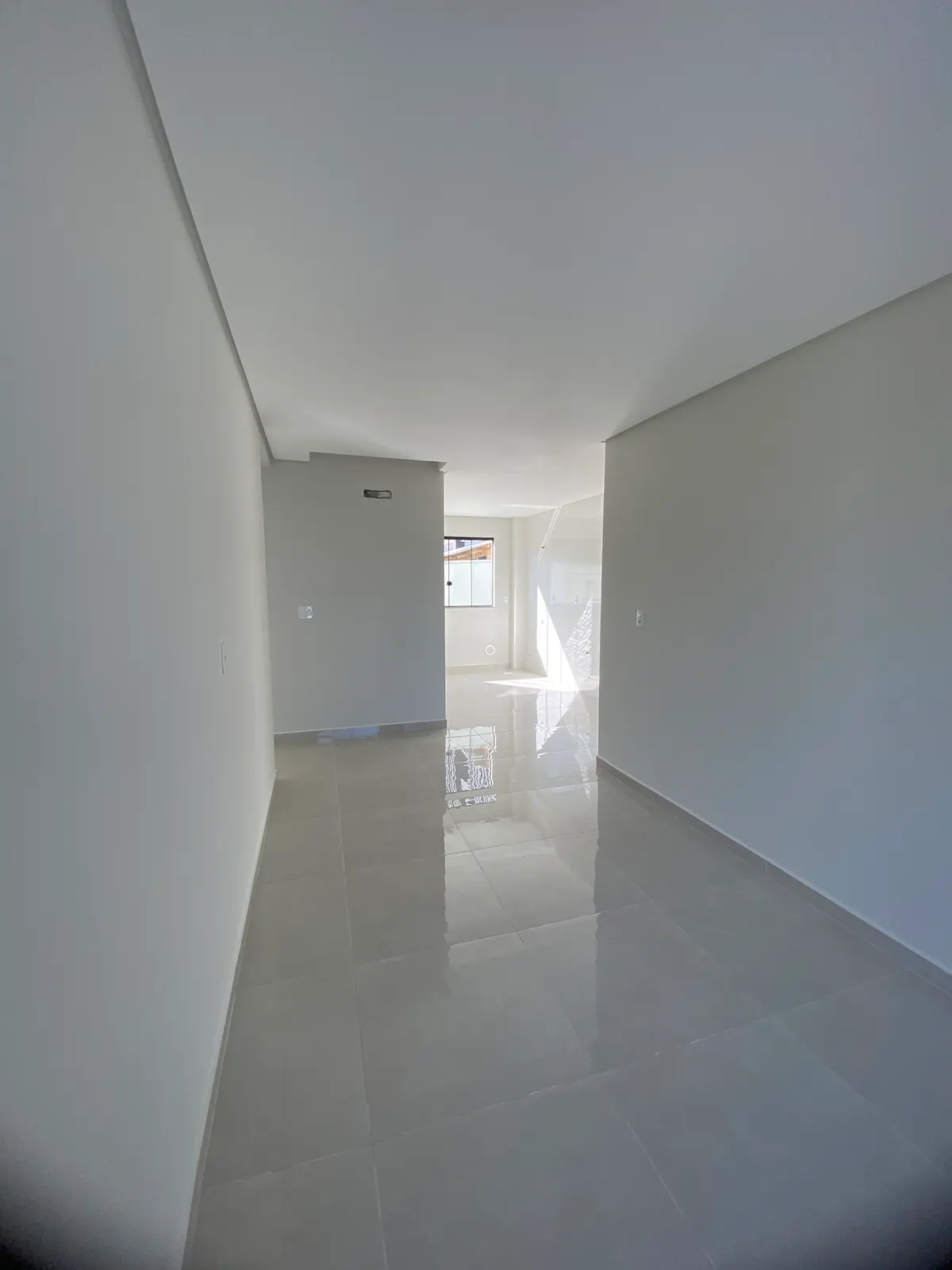 Sala e cozinha — foto real